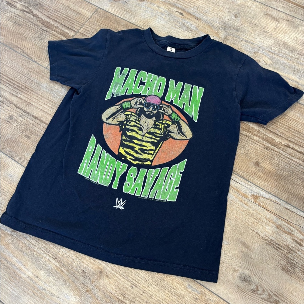 Boys Size Large - Wrestling Macho Man Randy Savage T-Shirt